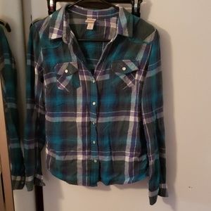 Mossimo plaid shirt